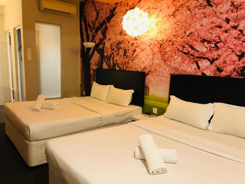 Hotel Zamburger Bliss Johor Bahru Exteriör bild